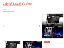 Tablet Screenshot of blog.gabrielsaldana.org